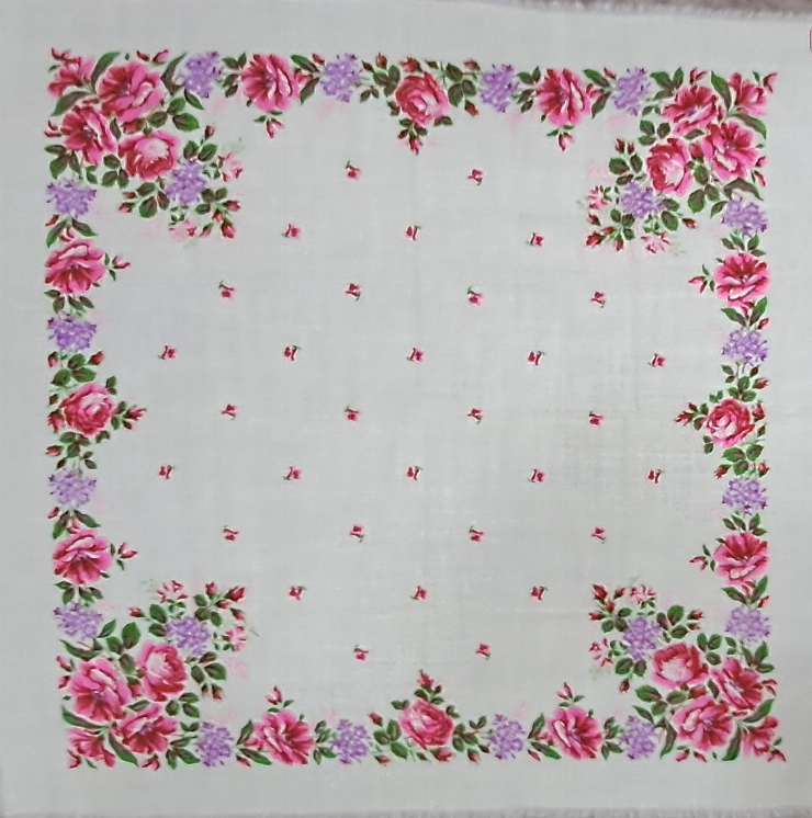 Basma  cu decor floral