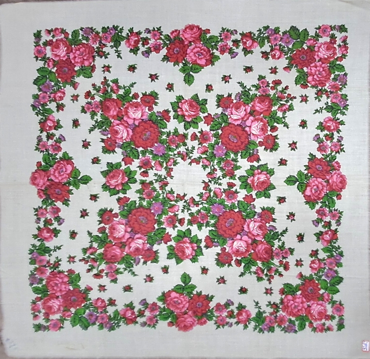 Basma  cu decor floral