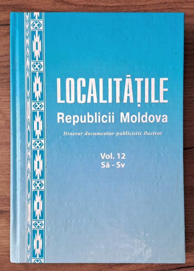 Carte ,,  LOCALITĂȚILE  Republicii  Moldova  ''