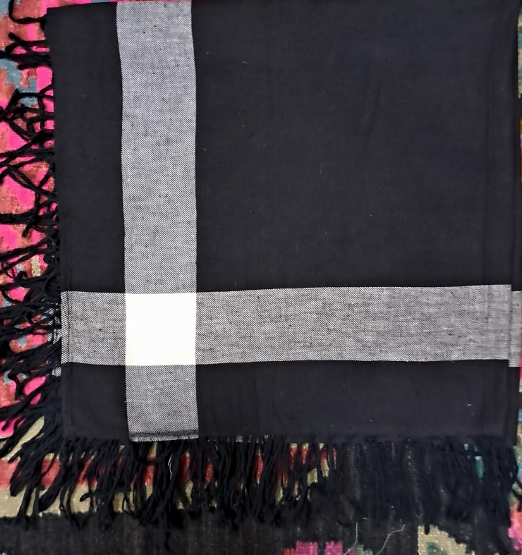 Basma  de  bumbac  tradițională cu  franjuri