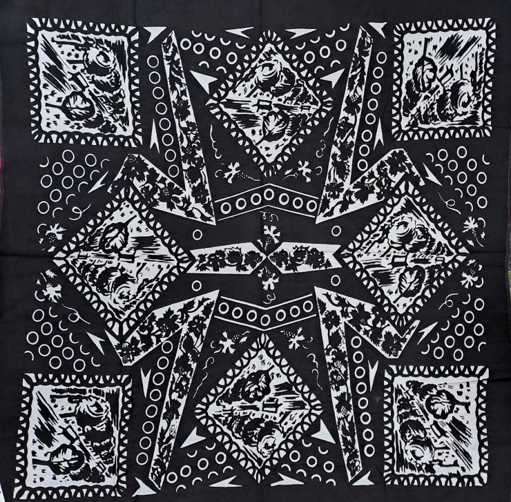 Basma  de  bumbac tradițională 