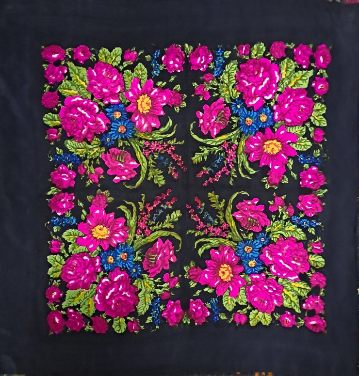 Basma  de  mătase tradițională 