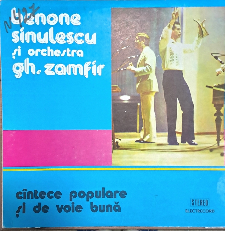 ALBUM CU  MELODII ,, Benone Sinulescu  '' sterio