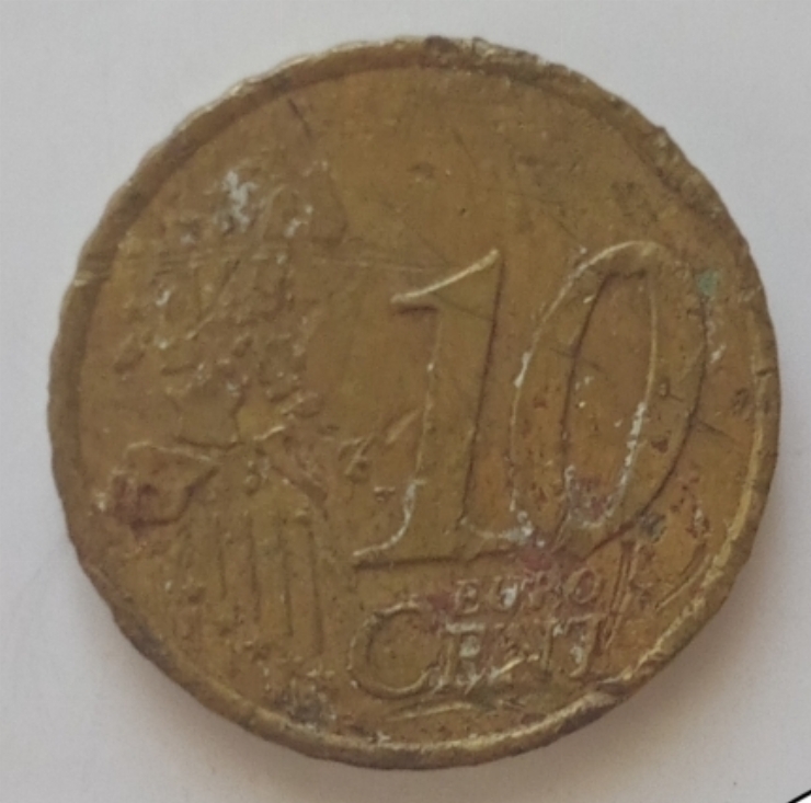 Monedă 10 euro cent