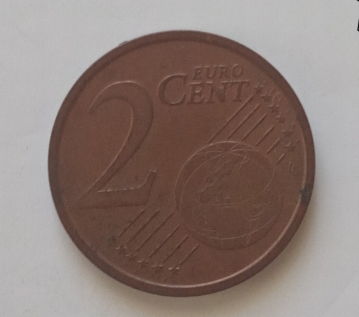Monedă 2 euro cent