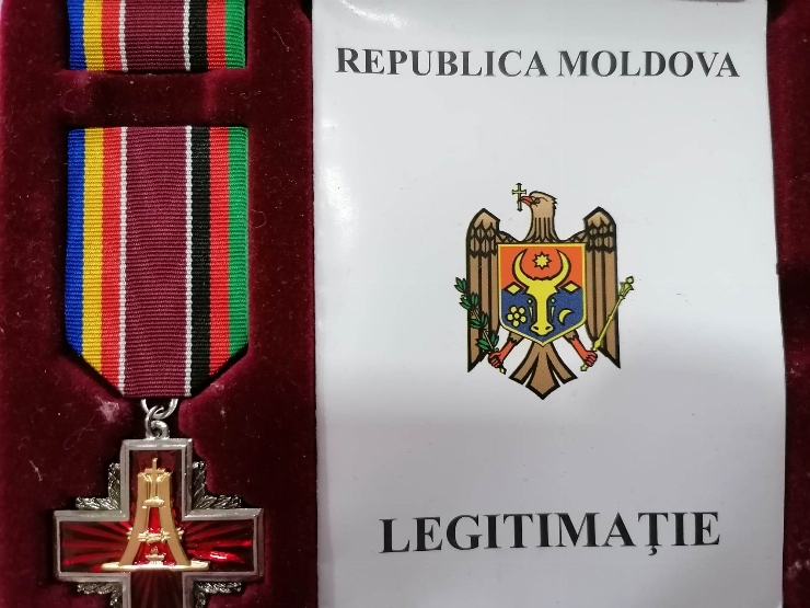 Legitimație la medalia  