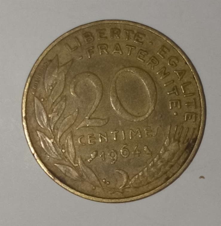 Monedă 20 centime