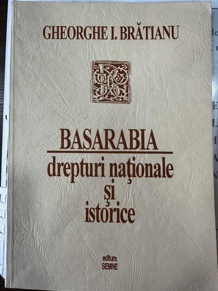 Basarabia - drepturi naționale și istorice 