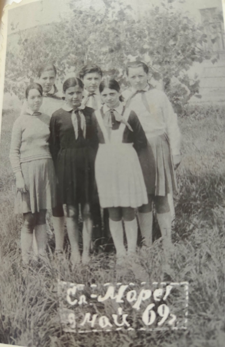 Fotografie eleve din clasa a VII-a