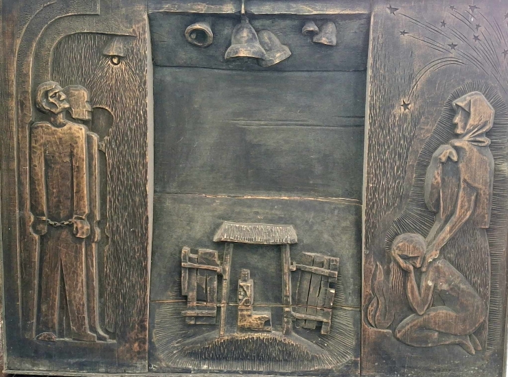Sculptură în basorelief ,,Recviem’’