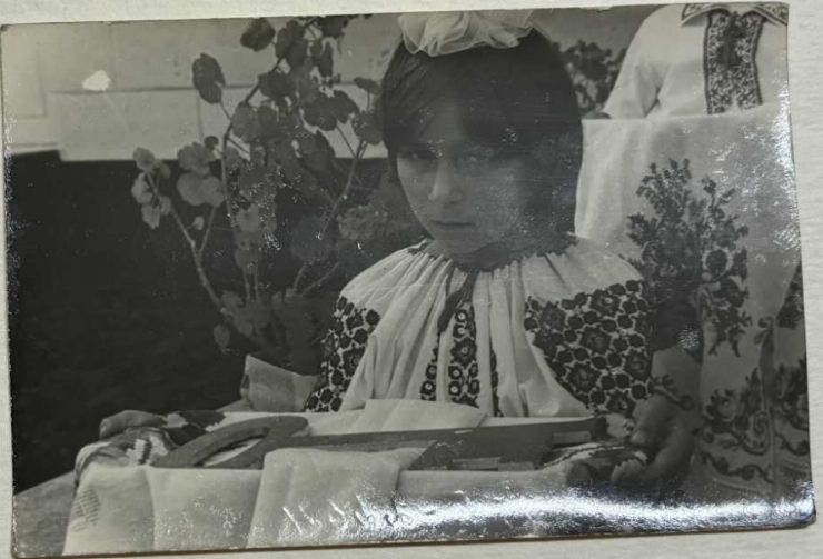 Cheia simbolică de la deschiderea Școlii medii din s. Fetești