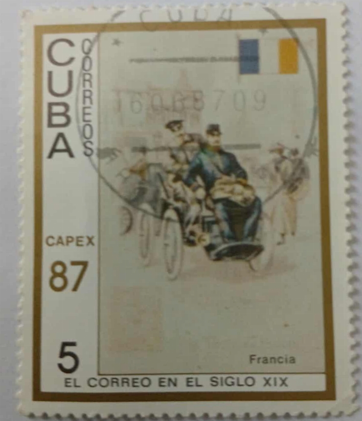 Timbru poștal - Cuba Correos Carex 87