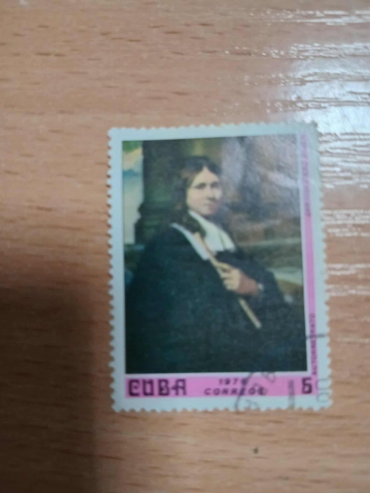 Marcă poștală – Portretul pictorului Jan Havicksz Steen