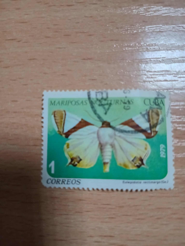 Marcă poștală „Mariposas nocturnas”
