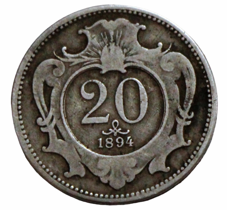 Monedă 20 Heller
