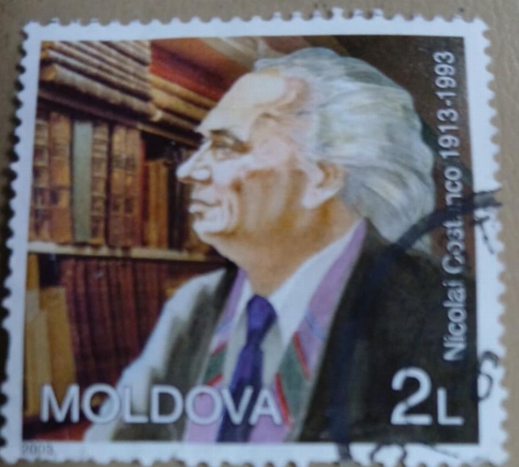 Timbru poștal - „Nicolae Costenco (1913–1993)”