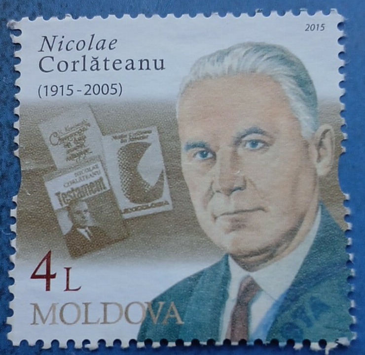 Timbru poștal - „Nicolae Corlăteanu”