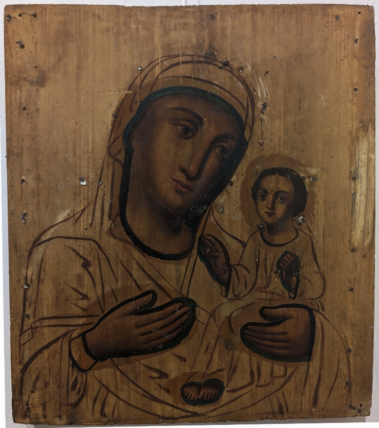 Icoană „Maica Domnului cu pruncul Iisus Hristos”
