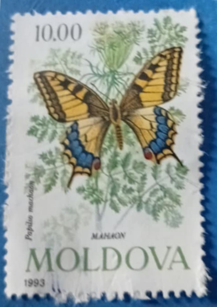 Timbru poștal -„Mahaon (Papilio machaon)”