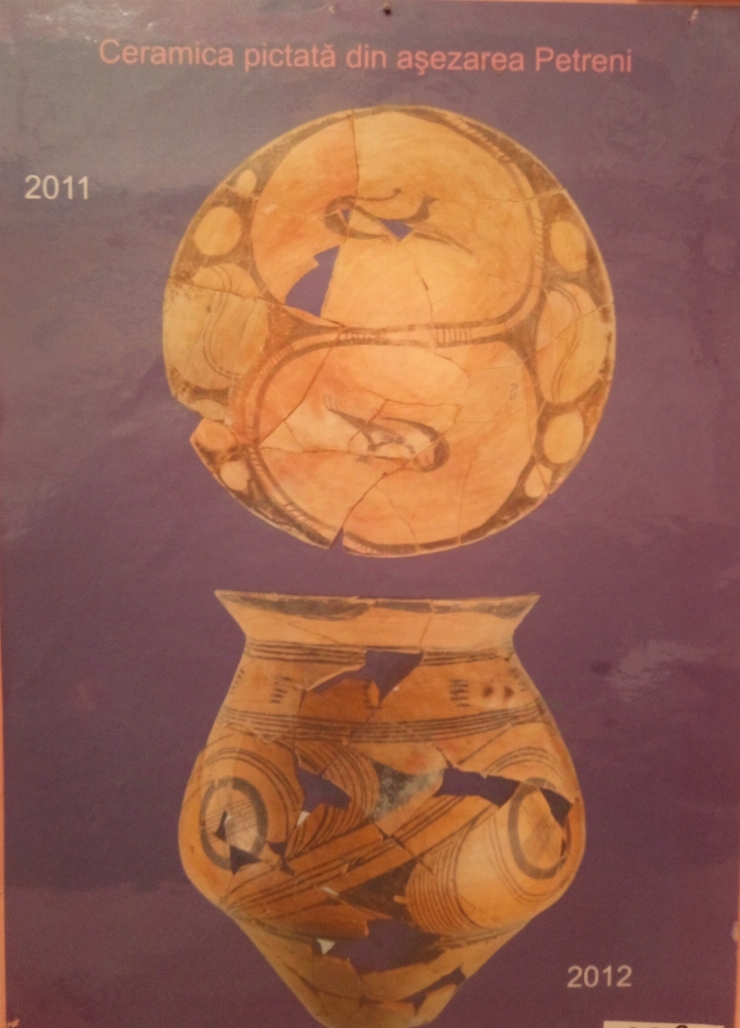 Ceramică pictată din așezarea Petreni