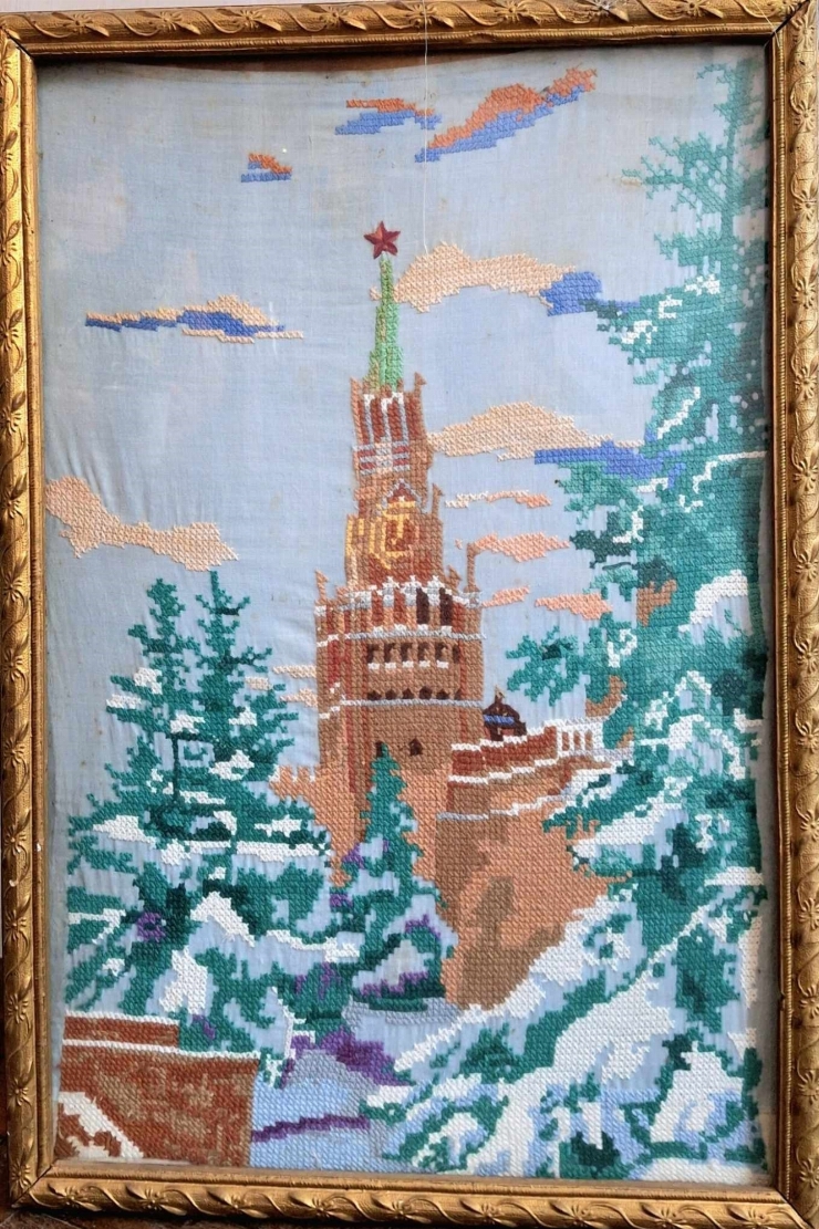 Broderie ,,Turnul Spasskaia''