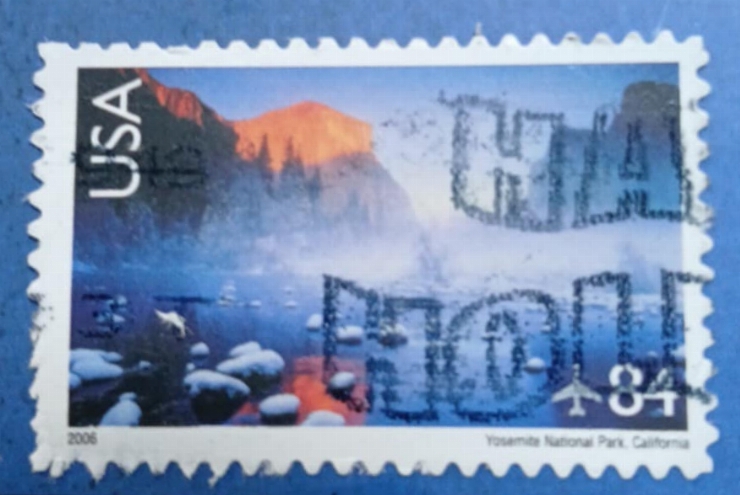 Timbru poștal - „Parcul Național Yosemite – California (2006)”