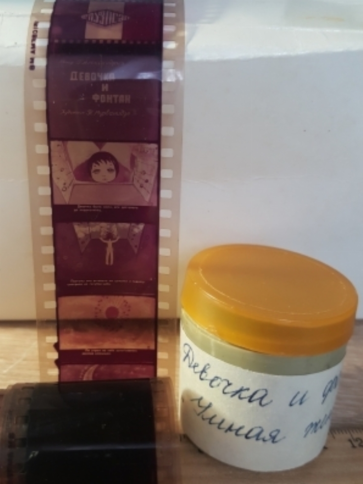 Diafilm ”Fetița și havuzul”. Autorul G.Alexandria
