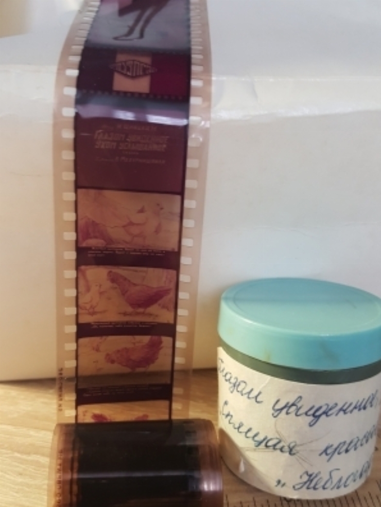 Diafilm ”Văzut cu ochiul, auzit cu urechea” 