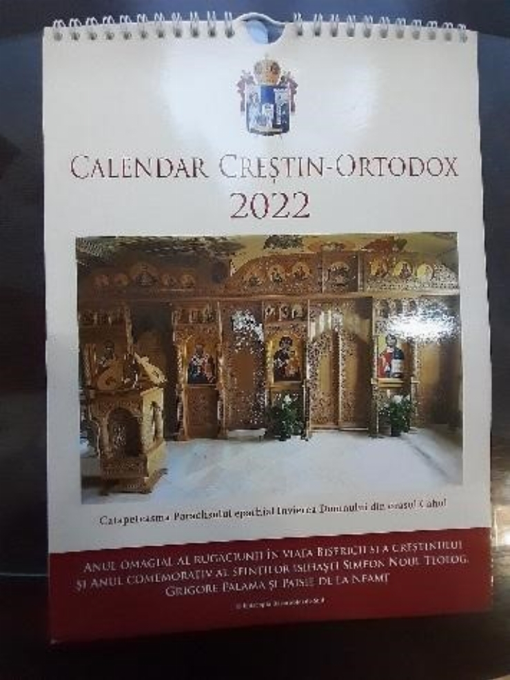 Calendar Creștin-Ortodox 2022