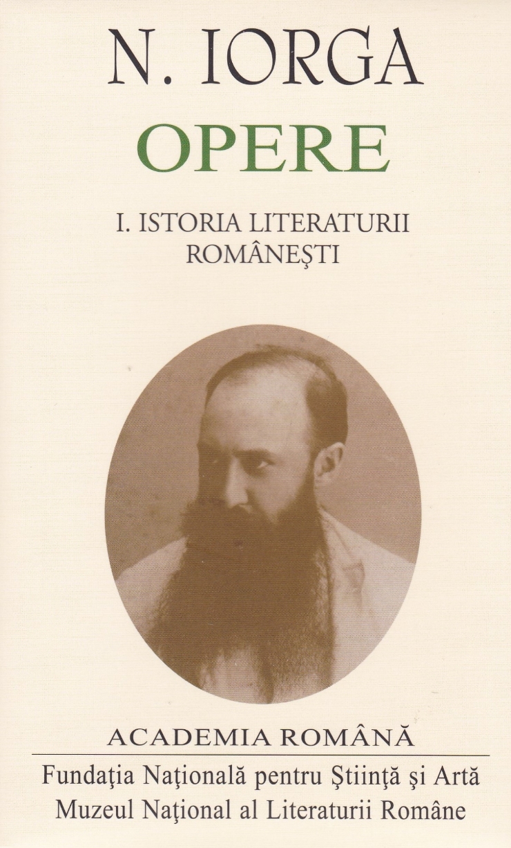  OPERE  Volumul 1. Istoria Literaturii Românești