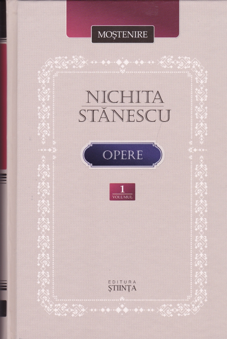 Opere: volumul 1. Poezie