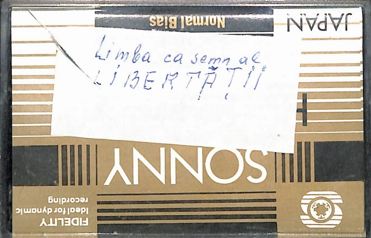 Vasilache, Vasile. Limba ca semnal al libertății.. 