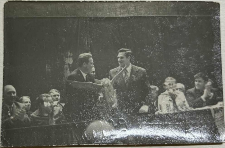Candidatul în deputați ai Sovietului Suprem al URSS - Eremei G.I