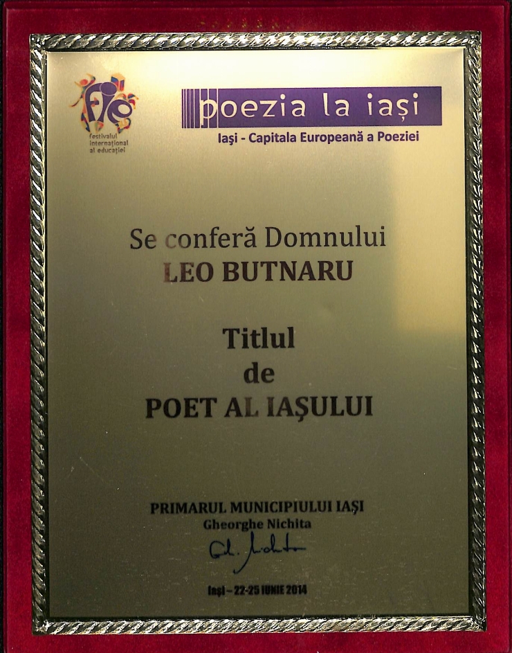 Titlul de Poet al Iașului