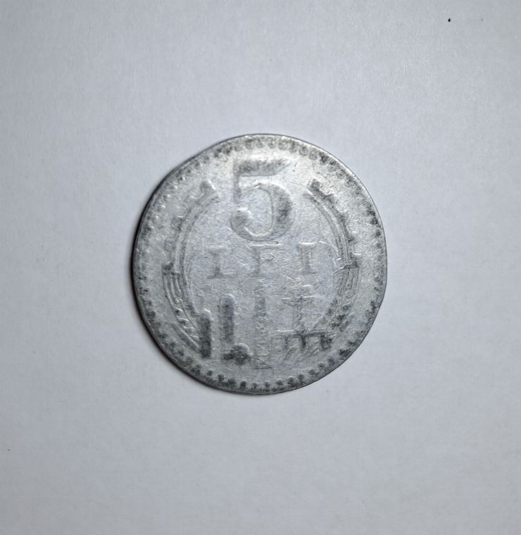 Monedă, 5 Lei