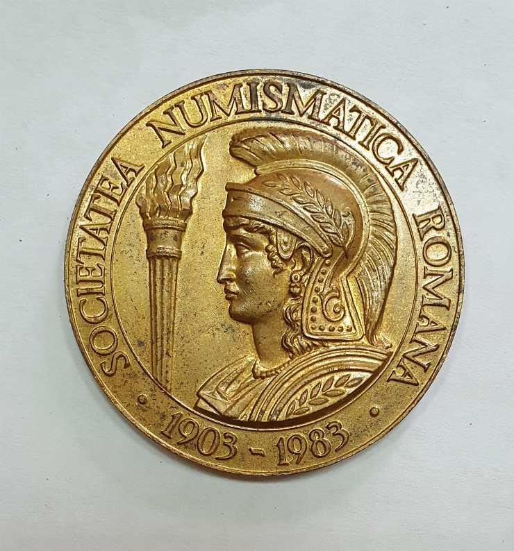 SOCIETATEA NUMISMATICA ROMÂNĂ 1903-1983. 65 DE ANI DE LA FĂURIREA STATULUI NAȚIONAL UNITAR ROMÂN   