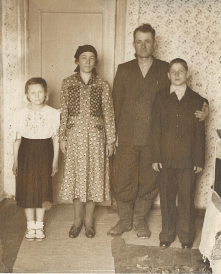 Familia Copacinschi în Siberia