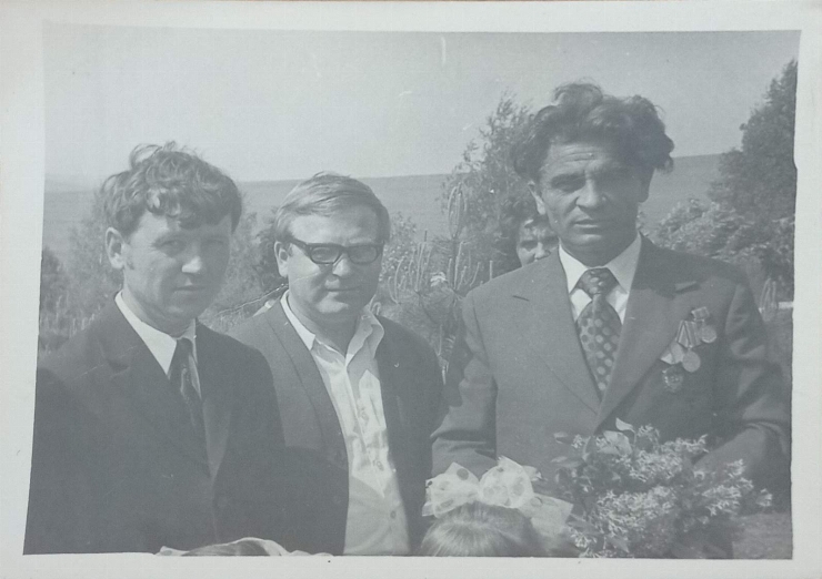 Turea Vladimir cu Maneață Vadim la parada de 1 Mai