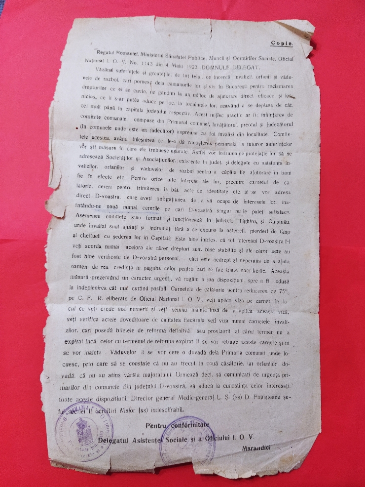 Scrisoare