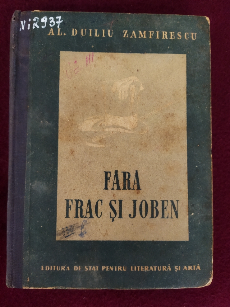 ,,Fără frac și joben''