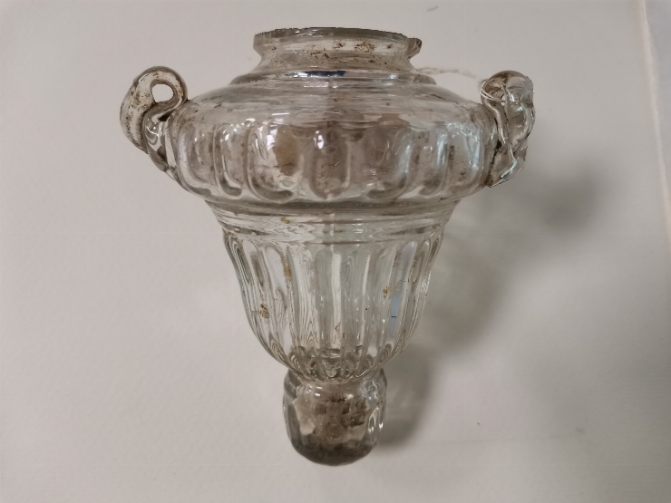 Lampadar de sticlă