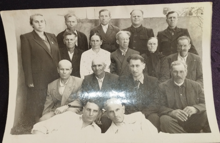 Fotografie cu un grup de revoluționeri