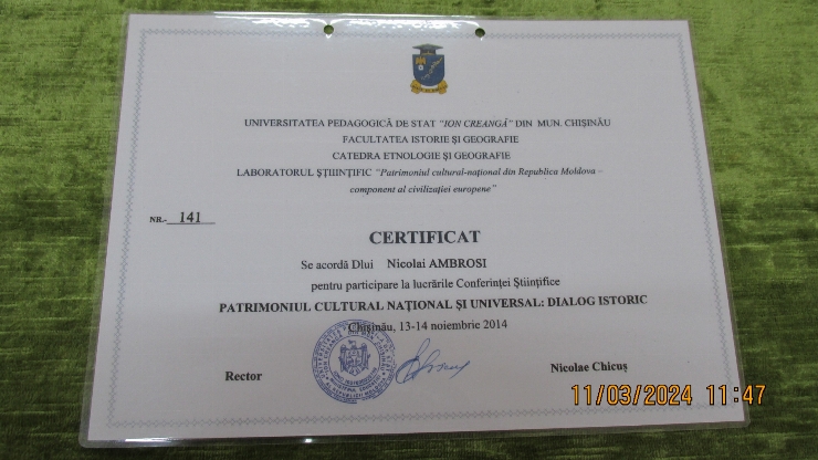 Certificat