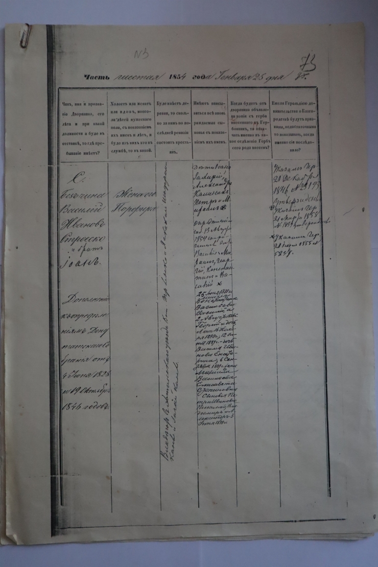 Cartea genealogică a familiei Stroescu Vasile.