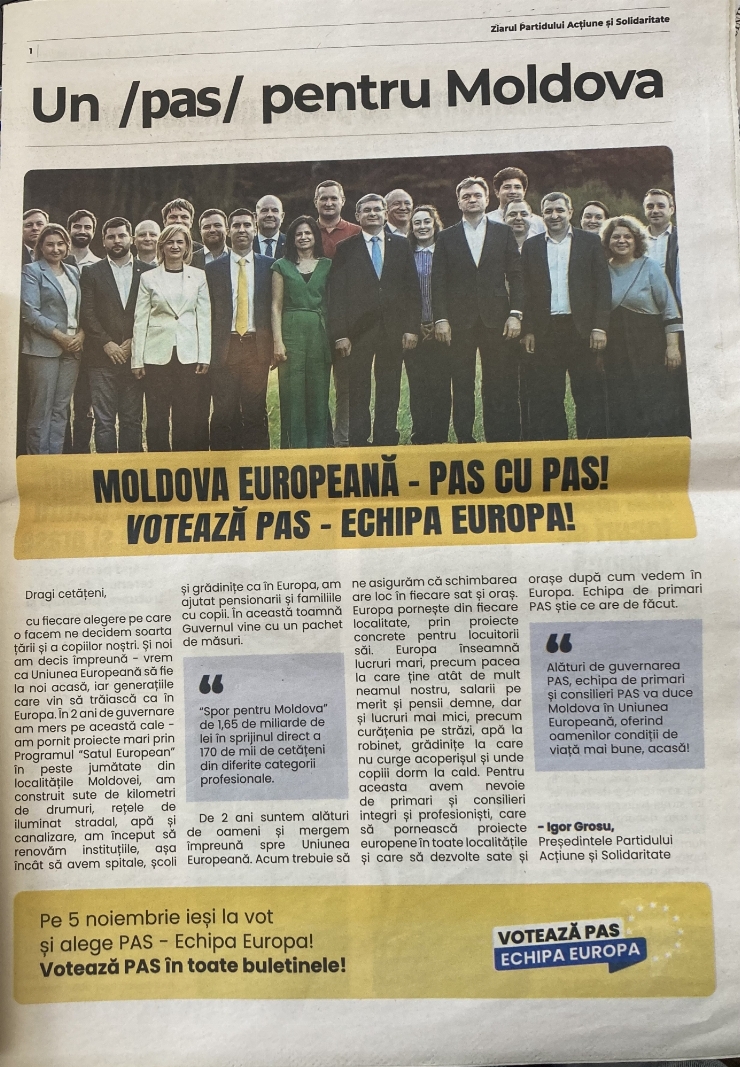 Ziarul Partidului Politic Acțiune și Solidarietate