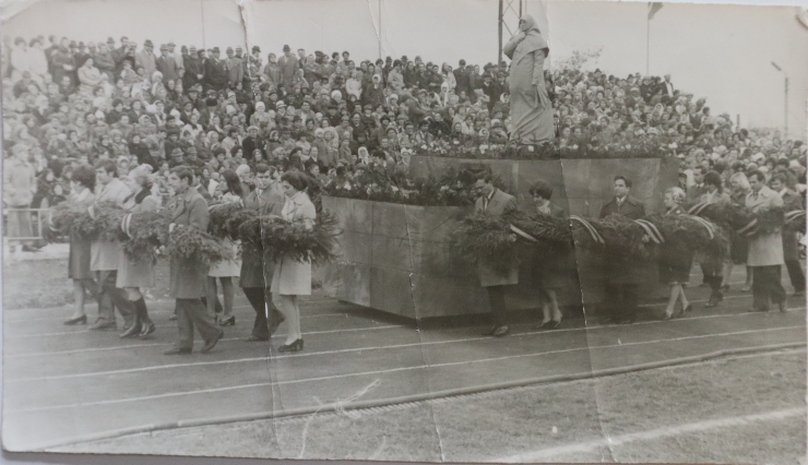 Parada de la 7 noiembrie 1977 ,,60 de ani de la formarea URSS