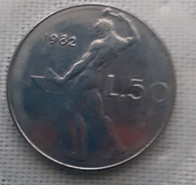 Monedă 50 L