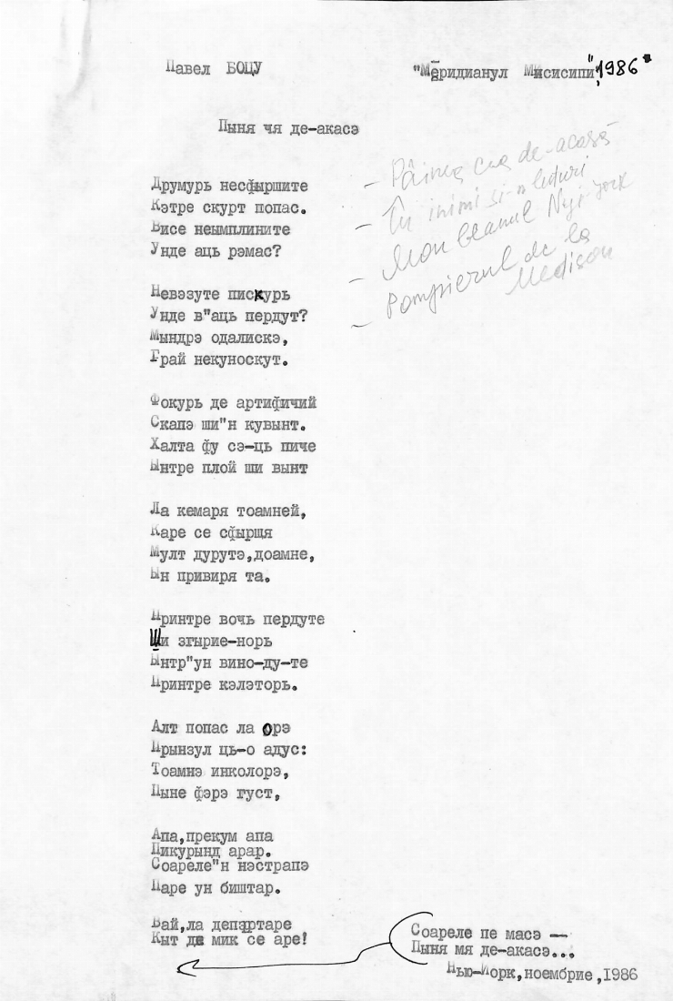 Manuscrisele Pavel Boțu