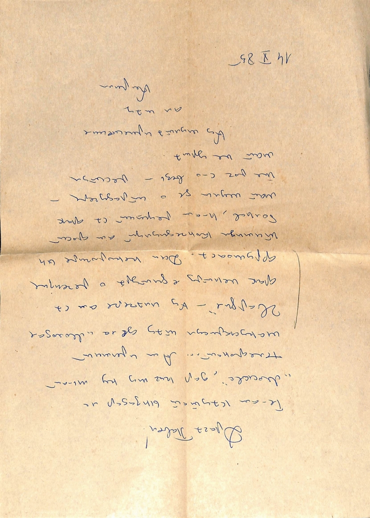 Corespondența Pavel Boțu