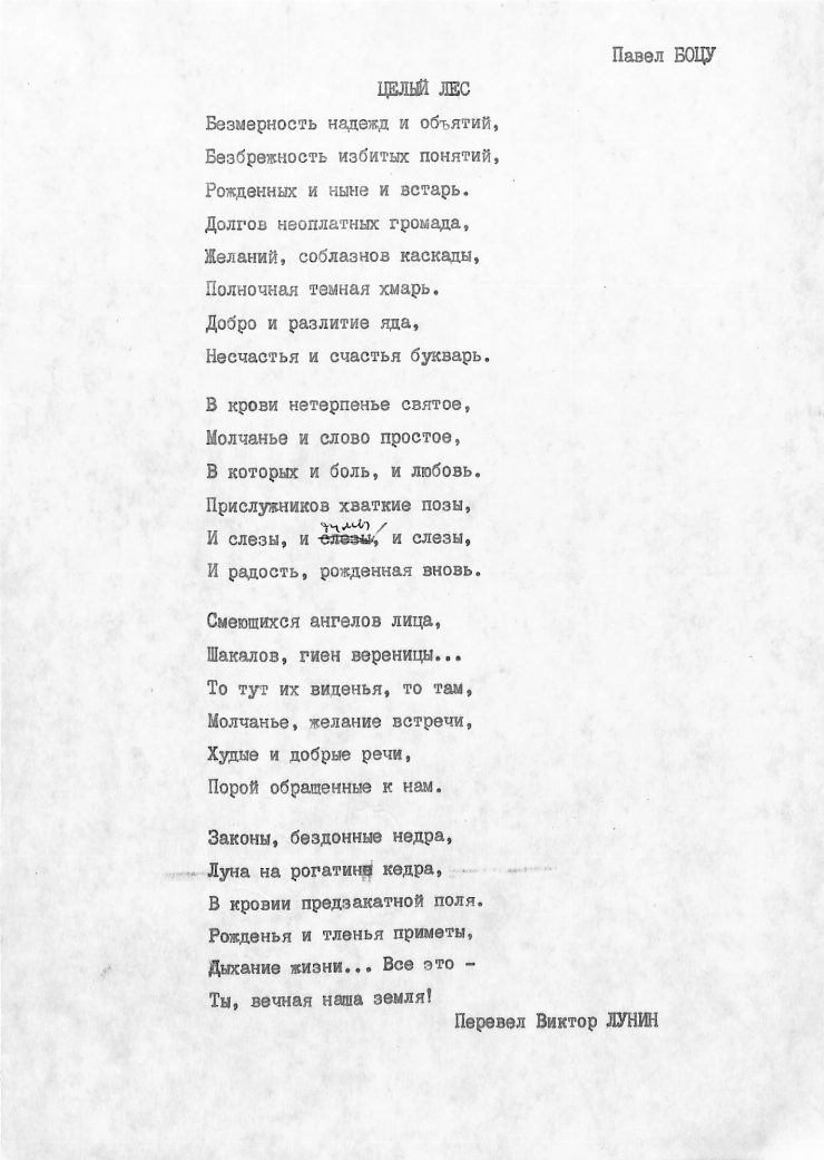 ЦЕЛЫЙ ЛЕС